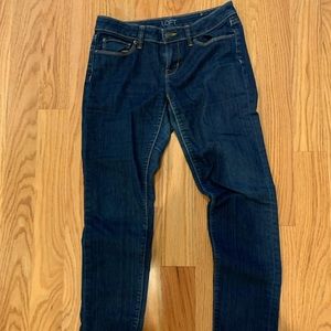 LOFT- curvy skinny jeans